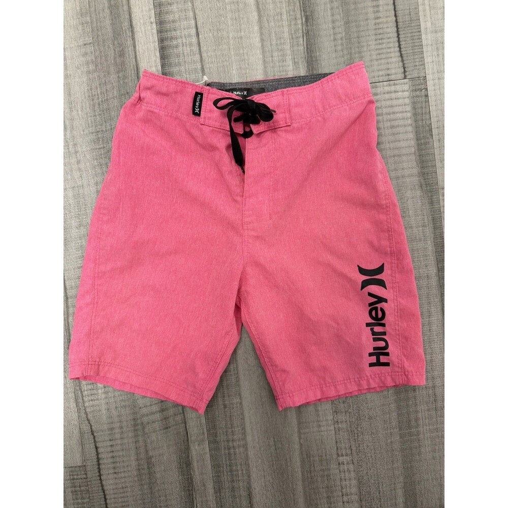 Boy Hurley Adjustable Waist Swimsuit Size 7 Pink